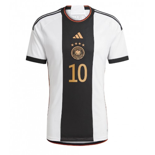 Maillot de foot Allemagne Serge Gnabry #10 Domicile Monde 2022 Manches Courte